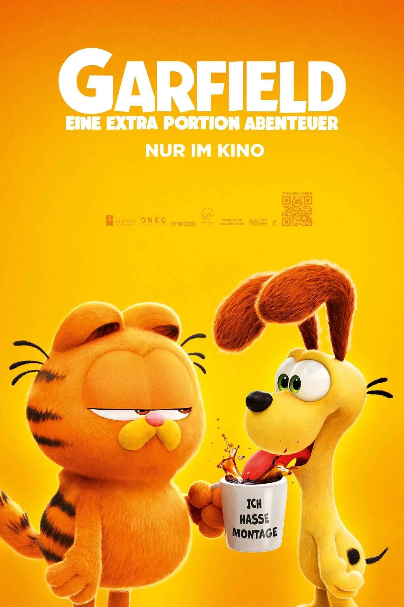 The Garfield Movie (2024) - Stream Animation movies with IPTV CANADA IPTV service